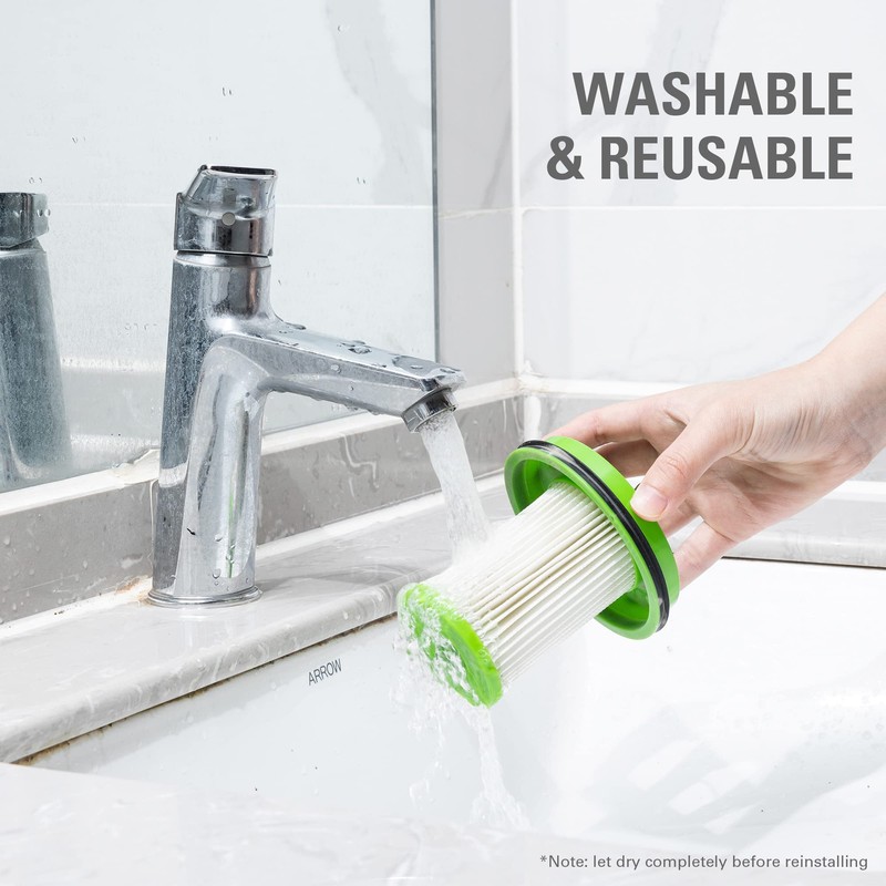 Greenworks Stick Vacuum HEPA Filters (2-Pack)