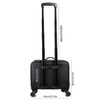 Large Capacity Rolling Makeup Case, Multi-layer Storage Makeup Trolley Case,