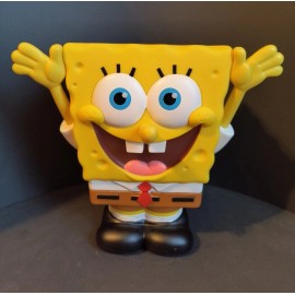 Monogram Nickelodeon Spongebob Squarepants 8" Busted Bank Molded Coin Piggy Saving Bank