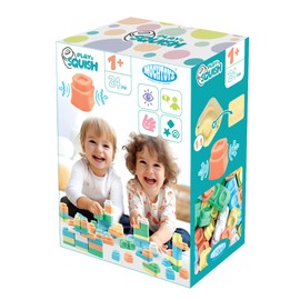 MochToys - Soft Foam Laying Set - Toy for Children Aged 1 Year Old, Gift for Little Ones, Play Blocks at Home