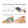 65.6 ft Bluetooth LED Strip Lights, Sync Music Color Changing