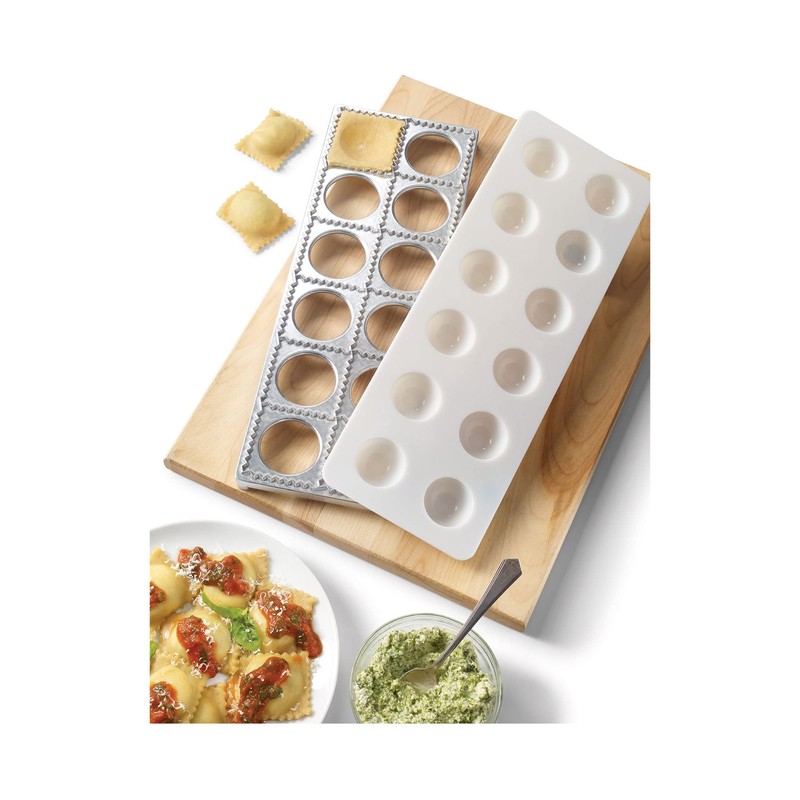 Starfrit 093663-006-0000 Mold, 12 stuffed pasta, Clear