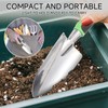 2 Pieces Garden Shovel Garden Tools Garden Trowel Metal Tool