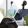 ZYEKIU Pack of 4 Suction Cup Hooks, Strong Suction Cups
