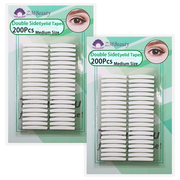 2 Packs Invisible Double Side Eyelid Tapes Stickers, Medical-use Adhesive Eyelid Strips, Instant Eye Lift Without Surgery, Perfect for Hooded, Droopy, Uneven, Mono-eyelids