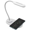 Denver LQI-55 Qi Wireless Charging Lamp – 3 Colour/Brightness Adjustable