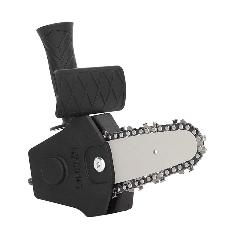 Electric Chainsaw Bracket Balck ABS Handle Cordless Chainsaw Adapter with