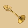 Brass Murugan Kartikaye Vel with Tamil Om and Shiva Tilak