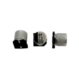 Elko Capacitor 20x Radial 2.2µF 50V SMD Electrolytic Capacitor up to 85°C 2.2uF Electrolytic Capacitor from Elna