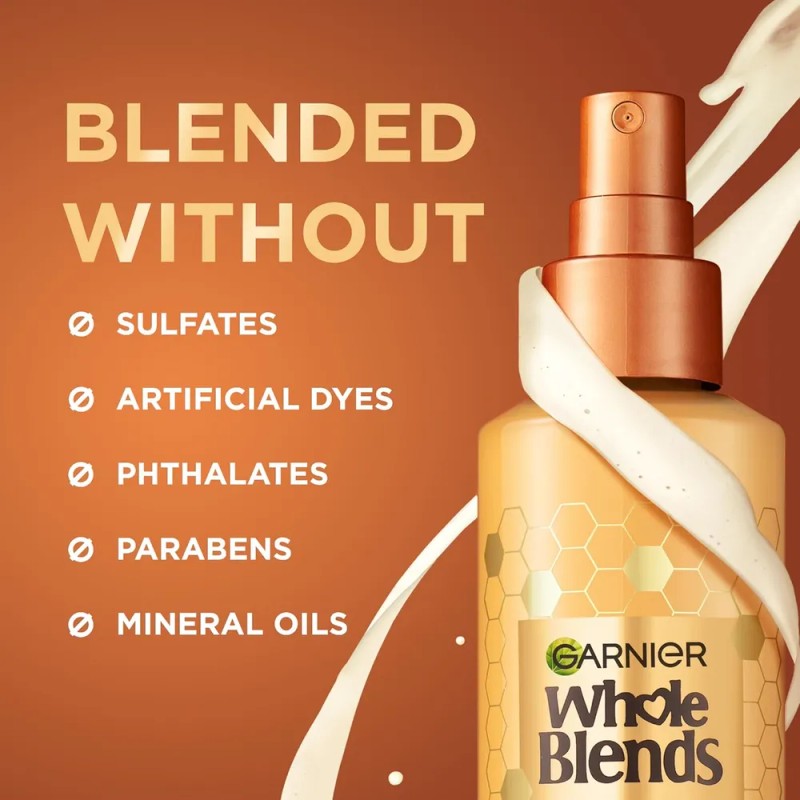 Protector Termico Garnier Whole Blends Hair Honey Milk 45...