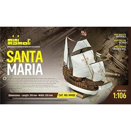 MINI MAMOLI - Modello kit Barca Santa Maria Series Scala 1:106 - DUS_MM02