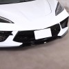 MXtech-23 For Corvette C8 2020-2025 ABS Gloss Black Front Bumper