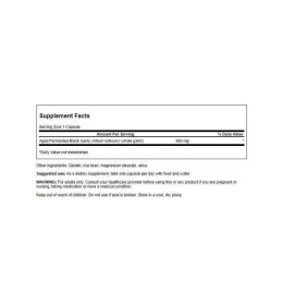 Swanson Aged Black Garlic 650 mg 30 Capsules