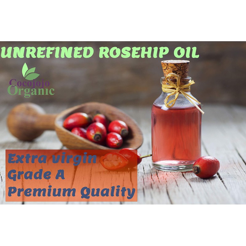 Rosehip Oil - Pure Natural Seed Oil Cold Pressed 16