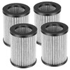JORAIR 4 Pack Replacement Filters Compatible with Pure Enrichment PureZone Mini Portable Air Purifier PEPERSAP