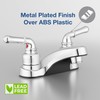 Pacific Bay Lynden Bathroom Sink Faucet - Metallic Plating Over