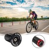 popluxy Bar End Cap Bicycle Bar End Plug Anti-Slip Aluminum