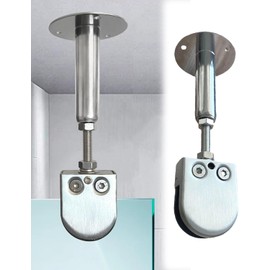 Estabilizador de Ducha Barras de Soporte para Mampara de Ducha de Techo, Longitud Ajustable, Brazo Estabilizador para Panel Vitrificado en Mampara de Baño(1 Pack,290-360mm(11 3/8-10 1/4"))
