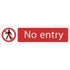 Draper 73161 "no Entry" Prohibition Sign
