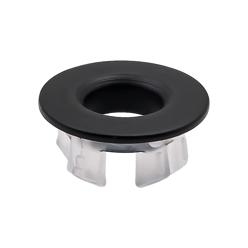 CENPEK 4 Packs Sink Overflow Ring Cover Bathroom Sink Hole