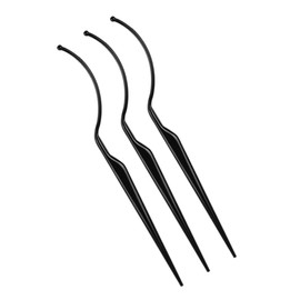 NOLITOY 3sets Professional Eyelash Display Wand Fake Eyelashes Applicator Tool for Lash Extension 3pcs*3