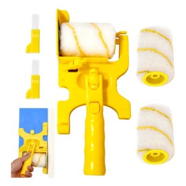 Kit Pintar Brocha De Rodillo Pincel Para Recortar 5pzs