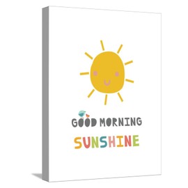 ART.COM Stretched Canvas Print Good Morning Sunshine by Kindred Sol Collective, 12" x 16"