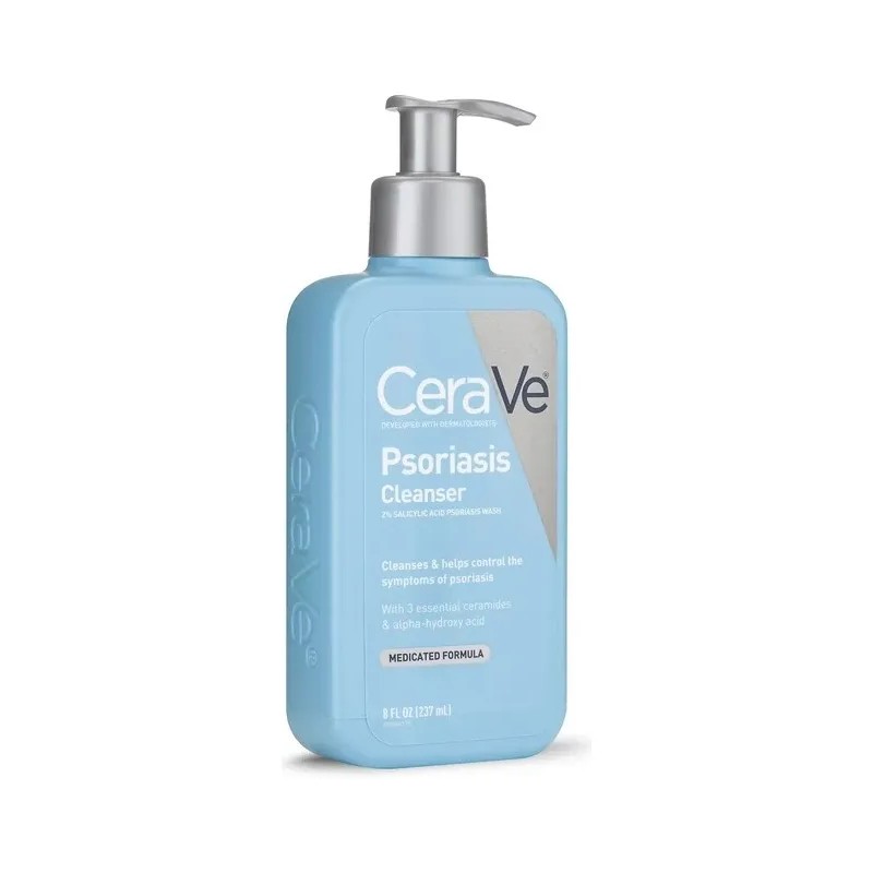 Cerave Jabón Limpiador Para Tratar Psoriasis 237 Ml Importad