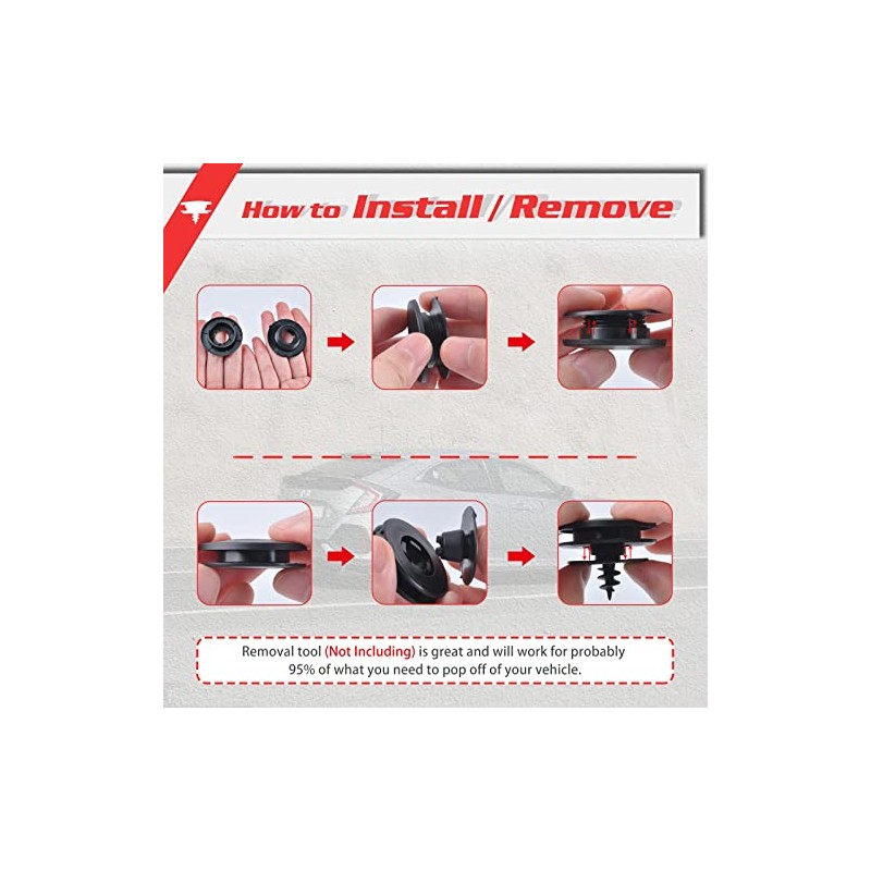 OTUAYAUTO 20PCS Car Floor Mat Clips - Universal Automotive Carpet