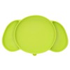 Kids Divided Plates Safe Silicone Foldable Prevent Slipping Toddler Suction