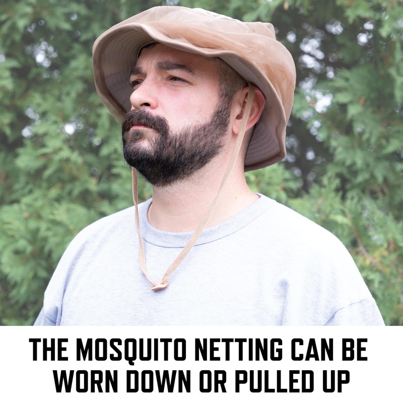 Rothco Boonie Hat with Mosquito Netting (US, Numeric, 7 1/4,