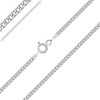 PLANETYS - Flat Curb Chain 2 mm Width 925 Sterling
