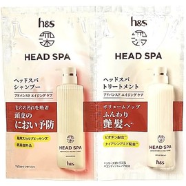 P&G Deep Head Spa h&s ADV Aging Care Sachet, 0.3 oz (10 g) + 0.4 oz (10 g)