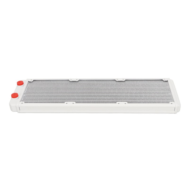 Water Cooling Radiator 18 Pipes Aluminium Alloy Fins G1/4 Thread