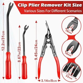 7-Piece Car Trim Removal Tool Kit with Non-Scratch Pry Tools