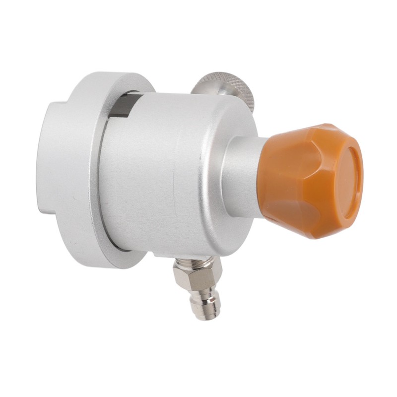 Soda Refill Adapter Aluminium Rubber With Air Release Switch and