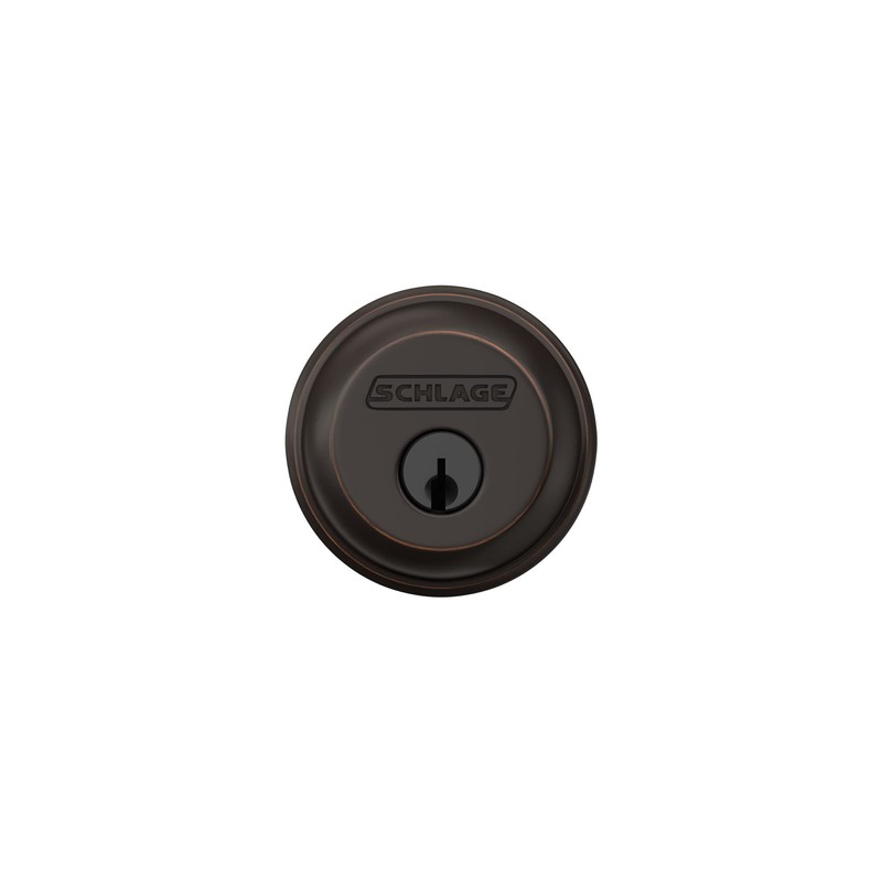 Schlage B60 N 716 Deadbolt, Keyed 1 Side, Highest Residential