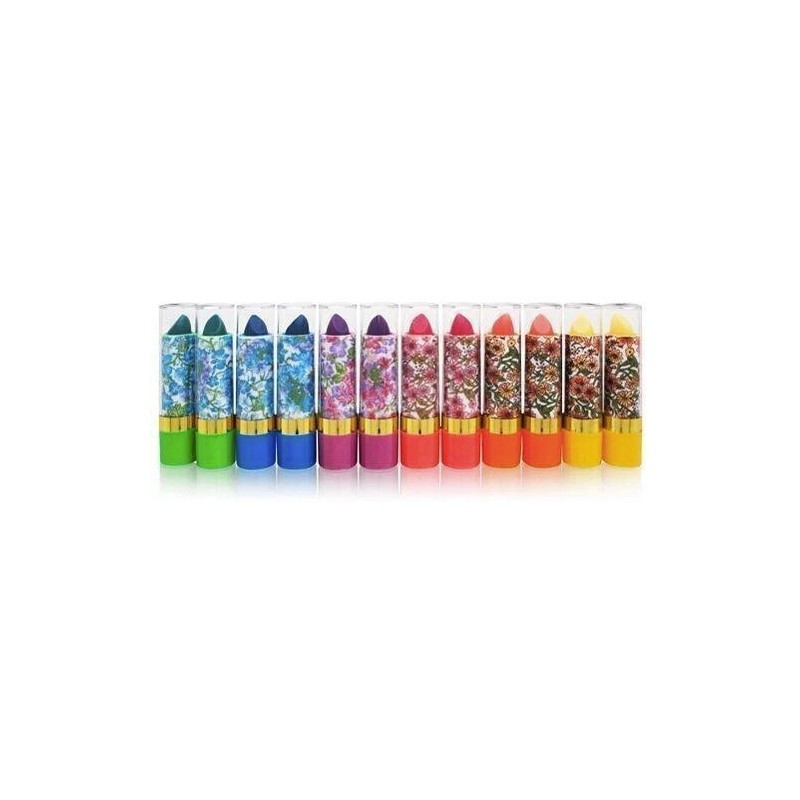 12 PCs Amuse Magic Mood Color Changing Lipstick with Aloe