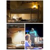 Clip on Lamp,5 Colors+10 Brightness LED Desk Lamp with Clamp,550lm