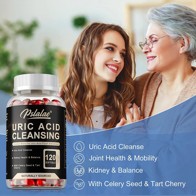 pslalae Uric Acid Purification - Celery Seed,Tart Cherry - Remove