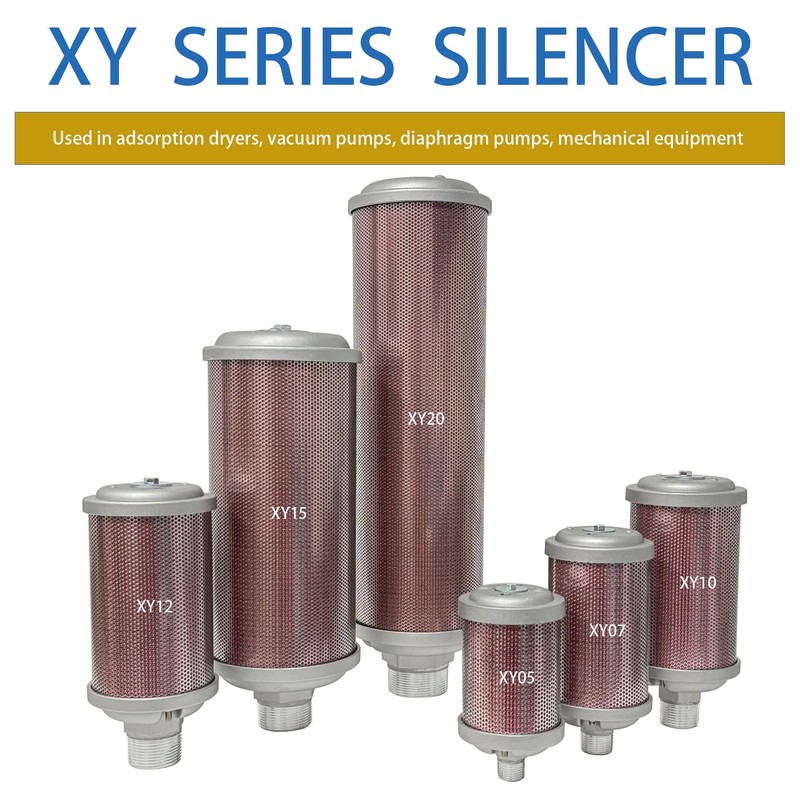 XY05 Air Compressor Muffle，Dryer Silencer 1/2" NPT，for Drying Machine Diaphragm