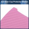 INFINAUTO 3D Car Door Handle Scratch Protector, 90x100mm Removable Magnetic