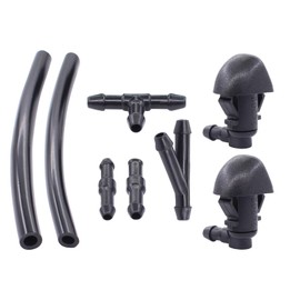 ApplianPar Front Windshield Washer Nozzle Kit Hood Wiper Spray Jet for Honda Odyssey 2011 2012 2013 2014 2015 2016 2017