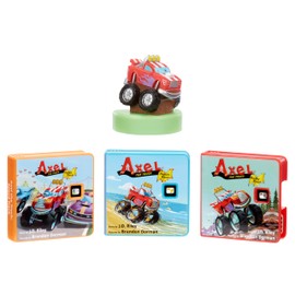 Little Tikes Story Dream Machine Axel The Truck Story Collection, Storytime, Books, HarperCollins, Audio Play Character, Gift and Toy for Ages 3+ Years