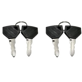 Kibitigik 198360-52160 Ignition Keys Compatible with John Deere Yanmar Cub Cadet EX450 EX2900 EX3200 Excavator Grader Dozer Tractor (4PCS)