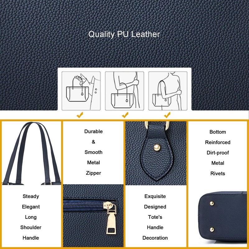 CHICAROUSAL Tote Bag for Women Large Handbags and Purses for