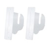 2PCS Skateboard Wall Mount Display Rack Acrylic Skateboard Wall Hanger
