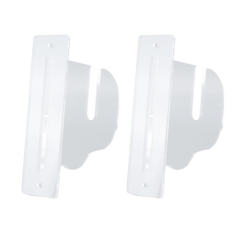 2PCS Skateboard Wall Mount Display Rack Acrylic Skateboard Wall Hanger