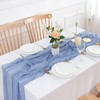 Aoksunova Muslin Table Runner, Chiffon, Gauze Fabric, 3 m x