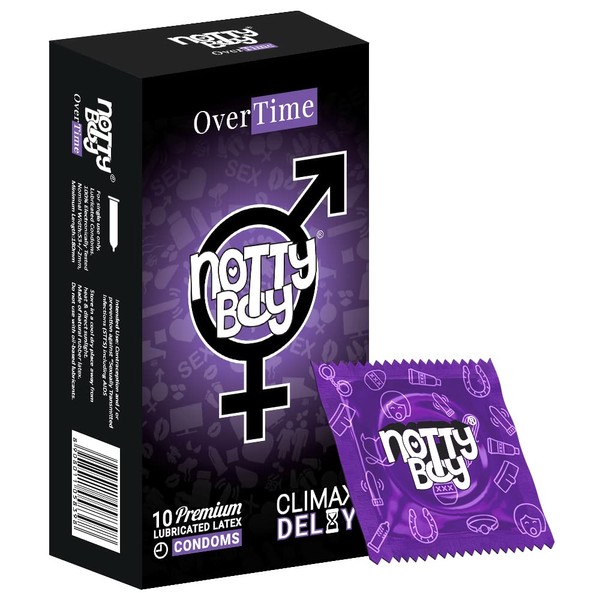 NottyBoy Condom 10 Count (Climax Delay)